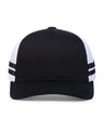 Low-Profile Stripe Trucker Cap