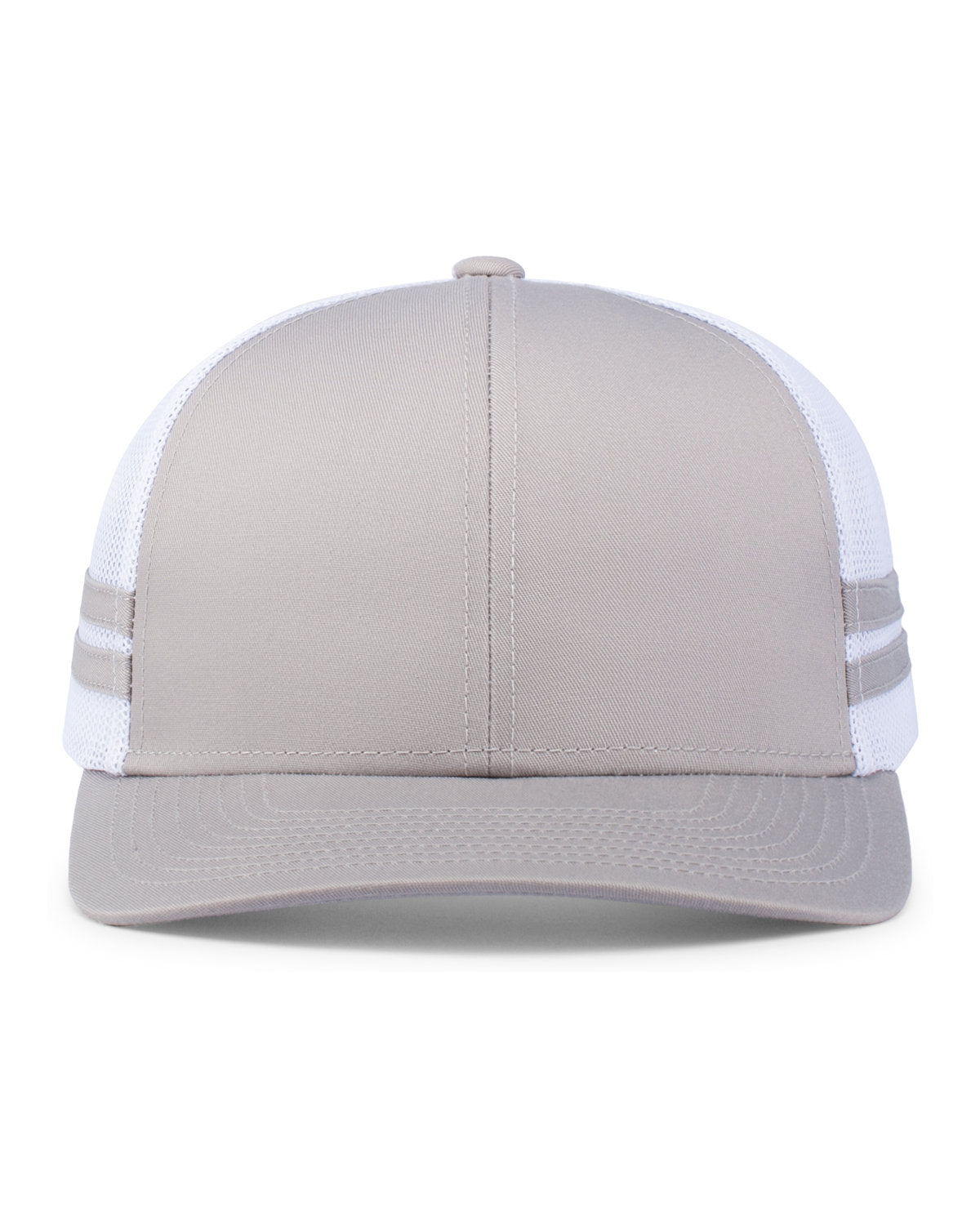 Low-Profile Stripe Trucker Cap