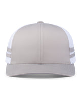 Low-Profile Stripe Trucker Cap