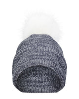 Faux Fur Pom Beanie