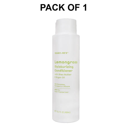 Trader Joe’s Lemongrass Moisturizing Conditioner | Safe for Colored Hair | 15.2 Fl Oz