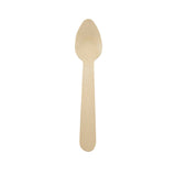 Packnwood Mini Wooden Spoon, 4.3", Case of 3000