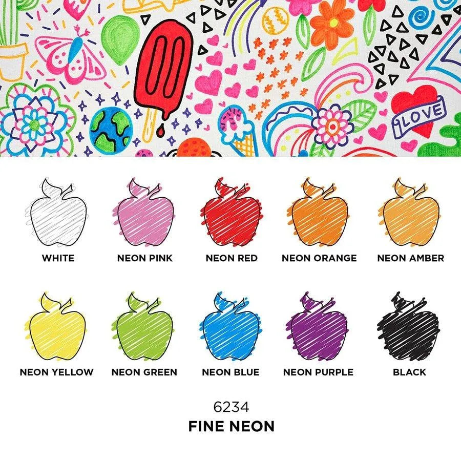 Paint Pens - Neon Set (12 Pens)