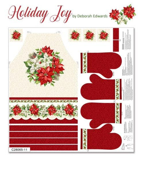 Fabric Panel Holiday Joy Tree Skirt Panel Northcott