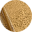 Panther Gold Heat Transfer Vinyl Fabric - Pattern, 20" H x 12" W, 20" H x 36" W, 20" H x 180" W (Foot, Yard, 5 Yard)