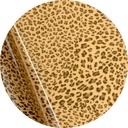 Panther Gold Heat Transfer Vinyl Fabric - Pattern, 20" H x 12" W, 20" H x 36" W, 20" H x 180" W (Foot, Yard, 5 Yard)