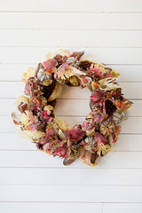 25” Farmhouse Autumn Wreath