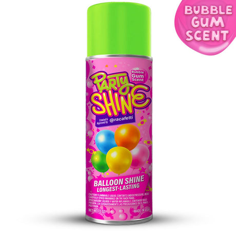 Balloon Shine Spray 13oz Bubble Gum Scent