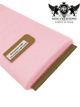 Pastel Pink Tutu Tulle Fabric - Pastel Pink Sheer Netting, 54" Width (5 Yards)