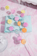 31" Pastel Glitter Disc Spray