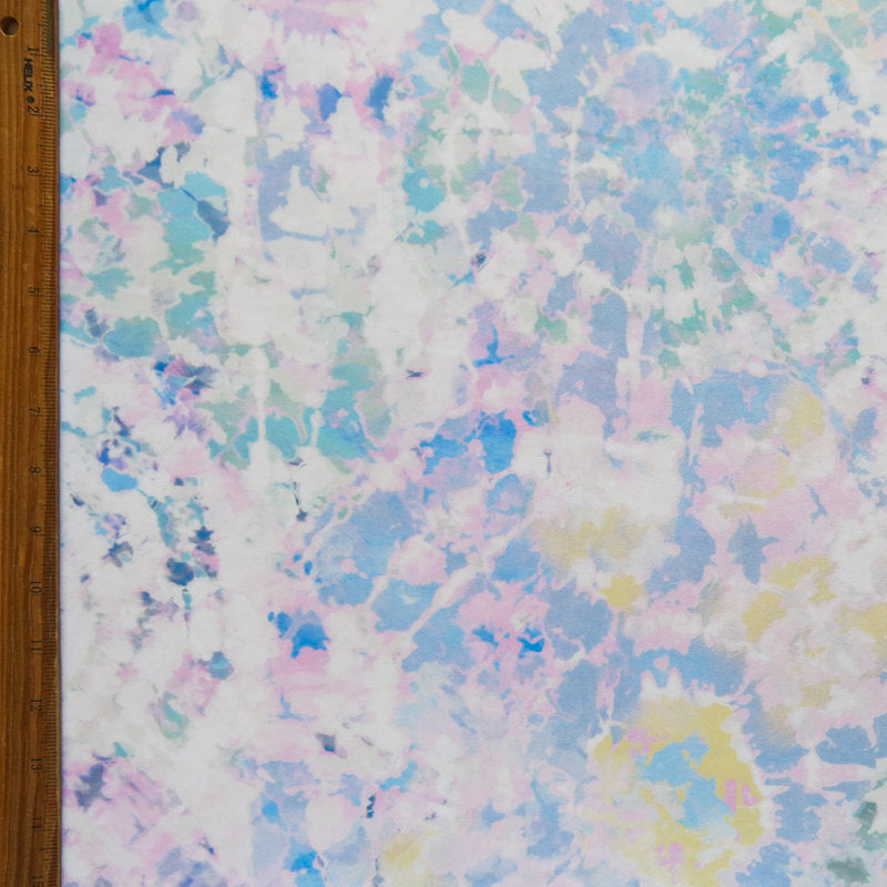 Swim Knit Watercolor Tie Dye Nylon Spandex