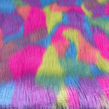 Faux Fur Fabric Shaggy Plush Long Pile 60" Wide