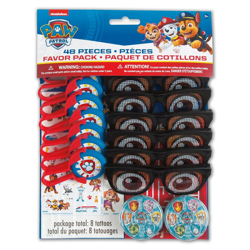 Paw Patrol Favor Pack 48 Pack