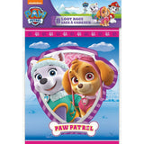 Girls PAW Patrol Loot Bags 8 Pack