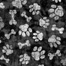 Printed Spandex Paws and Bones Pet Pattern