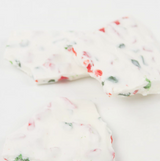 Red and Green Peppermint Crunch Course Flake for bark and brickle 30 lb. box
