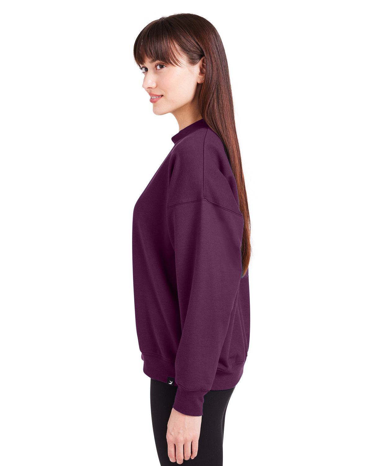 Ladies' Vintage Oversized Crew Pullover