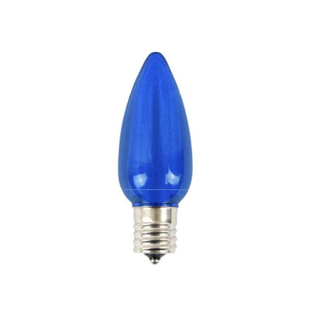 C9 Platinum Elite LED SMD Bulb (25 bulbs/bag) - Smooth, Blue