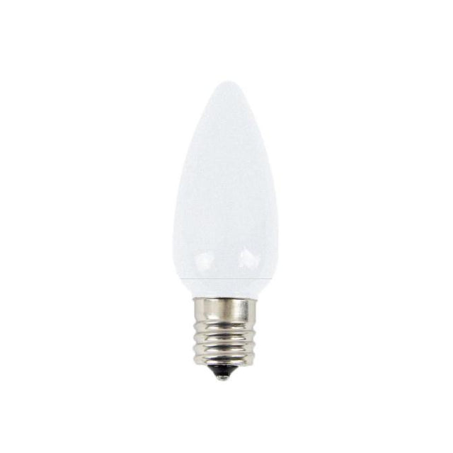 C9 Platinum Elite LED SMD Bulb (25 bulbs/bag) - Frosted, Cool White