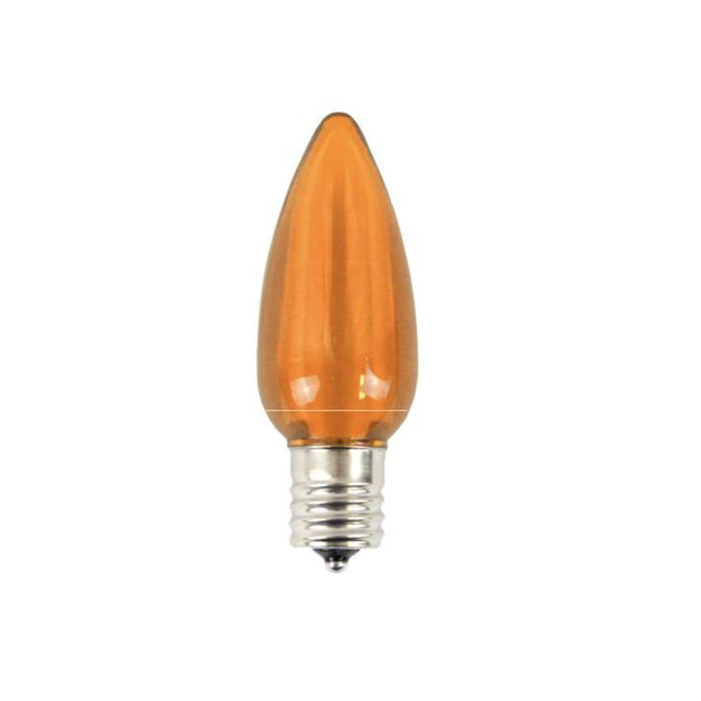 C9 Platinum Elite LED SMD Bulb (25 bulbs/bag) - Smooth, Orange