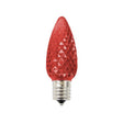 C9 Platinum Elite LED SMD Bulb (25 bulbs/bag) - Faceted, Red