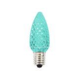 C9 Platinum Elite LED SMD Bulb (25 bulbs/bag) - Faceted, Teal