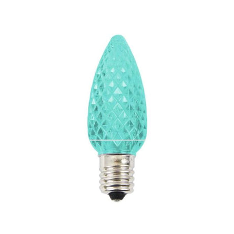 C9 Platinum Elite LED SMD Bulb (25 bulbs/bag) - Faceted, Teal