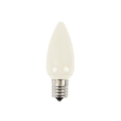 C9 Platinum Elite LED SMD Bulb (25 bulbs/bag) - Frosted, Warm White