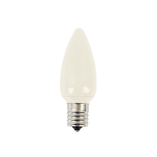 C9 Platinum Elite LED SMD Bulb (25 bulbs/bag) - Frosted, Warm White