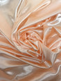 Peach Polyester Satin Fabric - Peach, 58"-60" Width