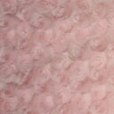1 Yard Minky Rosebud Fabric 58/60″ Width
