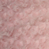1 Yard Minky Rosebud Fabric 58/60″ Width