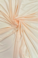 Stretch Lining Polyester Fabric - Peach, Matte Soft, 60" Wide (1 Yard)
