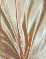 Peach Bridal Satin Fabric - Peach, 58"-60" Width (1 Yard)
