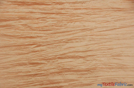 Crease Taffeta Crush Taffeta Polyester Fabric - Crushed Texture, 50/52" Width (Continuous Yards Or By Bolt)