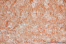 Rosette Satin Polyester Fabric - 3D Satin Floral Embroidery, 52/54" Width (Yards, Bolts, Sample Swatch)