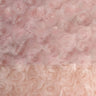 Rose Minky Fabric by the Yard – 58" Wide Ultra Soft Floral Cuddle Plush Fabric