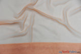Polyester Chiffon Fabric - Super Soft, Flowy, Sheer, 58/60" Width, 100% Polyester (By The Continuous Yards & Bolts)
