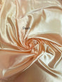 Peach Bridal Satin Fabric - Peach, 58"-60" Width (1 Yard)