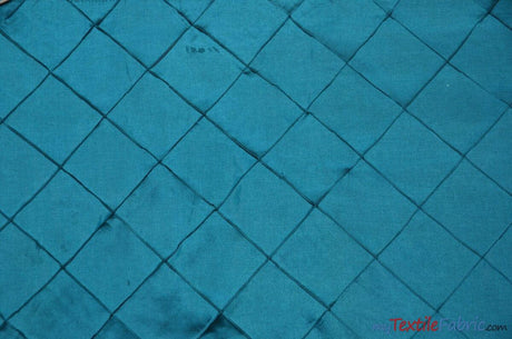 Taffeta Pintuck Fabric - 4" X 4" Diamond Pattern, 58" Width, Multiple Colors (1 Yard)