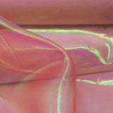 Iridescent Organza Fabric Pastel Colors