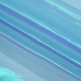 Iridescent Organza Fabric Pastel Colors