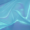 Pastel Iridescent Organza Polyester Nylon Fabric - Pastel Iridescent, Sheer, 58" Width (1 Yard)