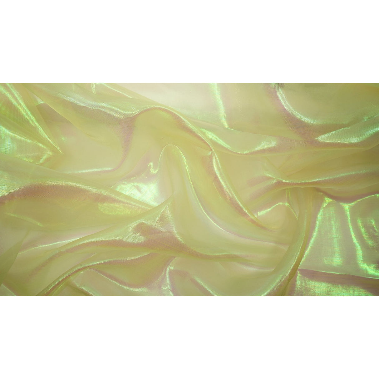 Iridescent Organza Fabric Pastel Colors