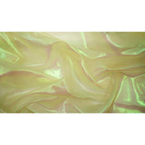 Pastel Iridescent Organza Polyester Nylon Fabric - Pastel Iridescent, Sheer, 58" Width (1 Yard)