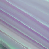 Iridescent Organza Fabric Pastel Colors