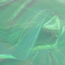 Pastel Iridescent Organza Polyester Nylon Fabric - Pastel Iridescent, Sheer, 58" Width (1 Yard)