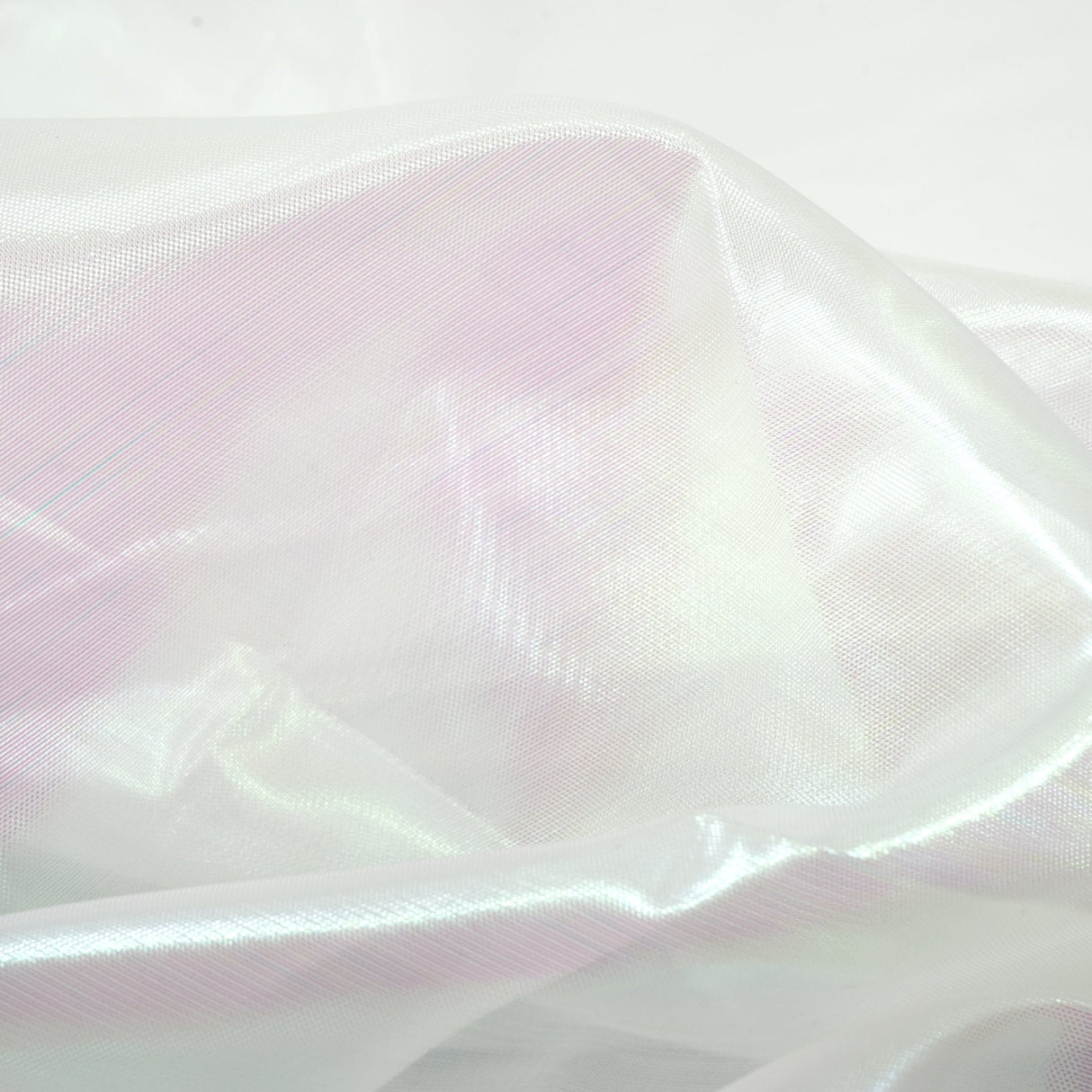 Iridescent Organza Fabric Pastel Colors