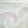 Pastel Iridescent Organza Polyester Nylon Fabric - Pastel Iridescent, Sheer, 58" Width (1 Yard)