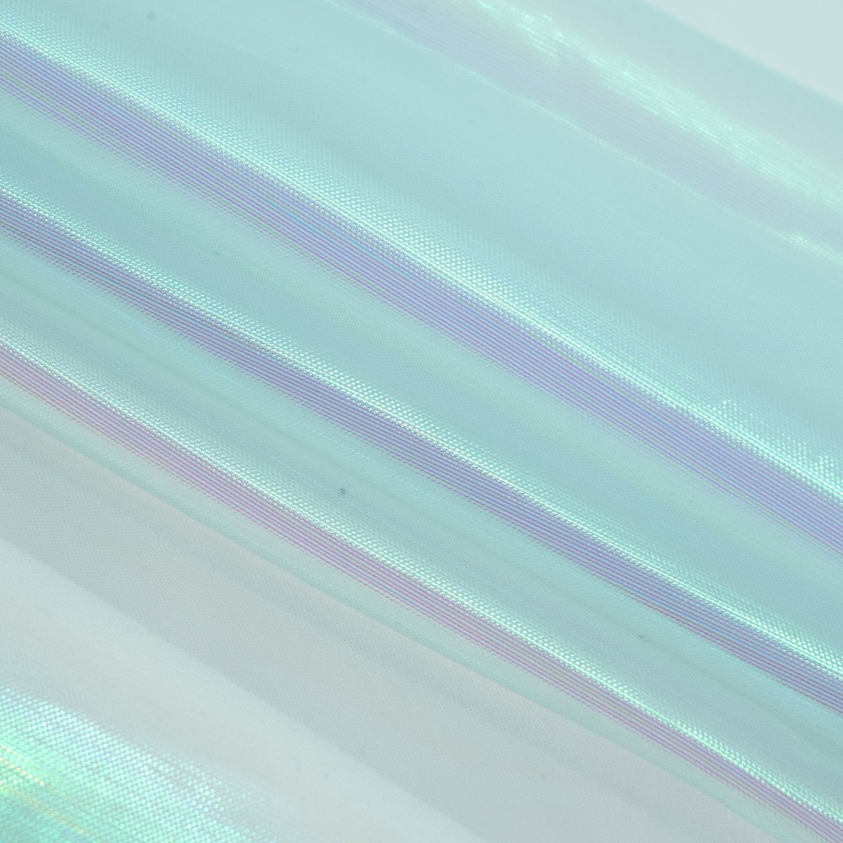 Iridescent Organza Fabric Pastel Colors